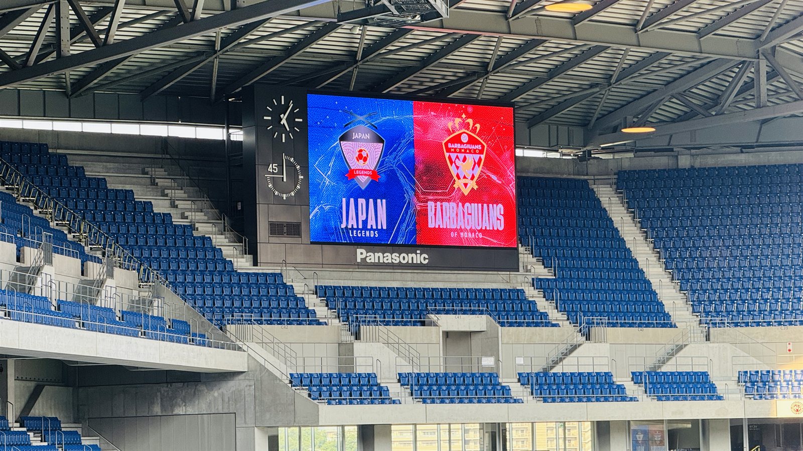 【イベントレポート】大阪・関西万博チャリティーマッチ：モナコレジェンズ vs 日本代表レジェンズ